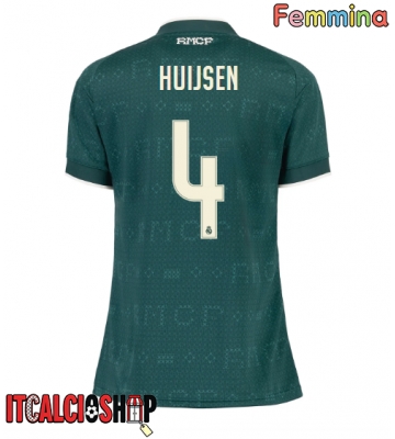 Real Madrid Dean Huijsen #4 Seconda Maglia Femmina 2026-27 Manica Corta